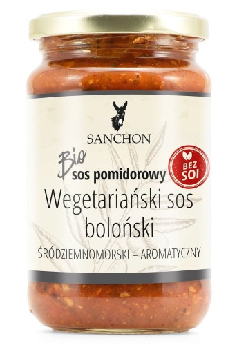30856SOS BOLOGNESE WEGAŃSKI BEZGLUTENOWY BIO 330 ml - SANCHON-1
