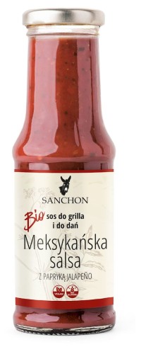 30862SOS MEKSYKAŃSKA SALSA BEZGLUTENOWY BIO 210 ml - SANCHON-1