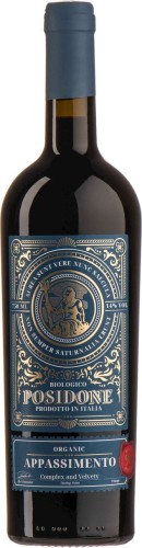 30900WINO CORVEZZO POSIDONE APPASSIMENTO CZERWONE PÓŁWYTRAWNE BIO 0,75 L (WŁOCHY)-1