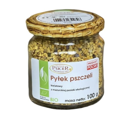 30985PYŁEK KWIATOWY (PSZCZELI) BIO 100 g - PASIEKA PUCER-1