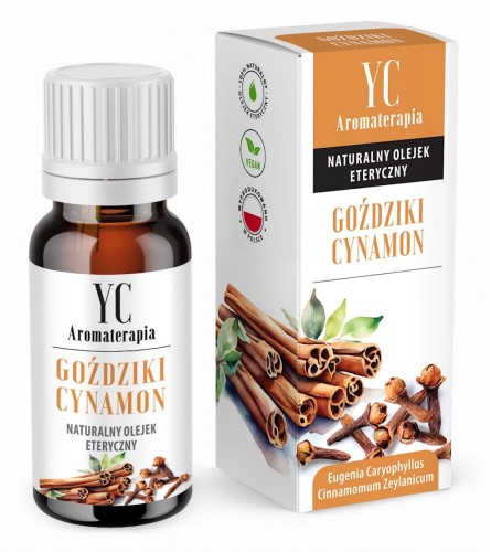 31020OLEJEK ETERYCZNY GOŹDZIKI Z CYNAMONEM 10 ml - YOUR CANDLE-1
