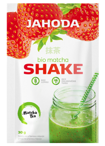 SHAKE Z MATCHĄ I TRUSKAWKAMI BEZGLUTENOWY BIO 30 g - AMYLON