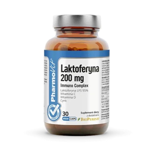 31039KAPSUŁKI NA UKŁAD ODPORNOŚCIOWY (LAKTOFERYNA IMMUNO COMPLEX) BEZGLUTENOWE 30 szt. - PHARMOVIT (CLEAN LABEL)-1