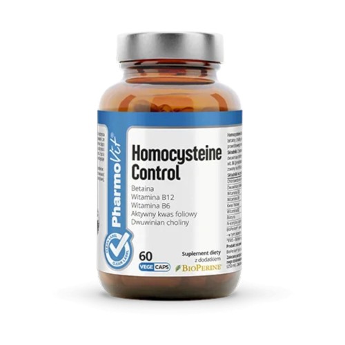 31042KAPSUŁKI NA METABOLIZM HOMOCYSTEINY (HOMOCYSTEINE CONTROL) BEZGLUTENOWE 60 szt. - PHARMOVIT (CLEAN LABEL)-1