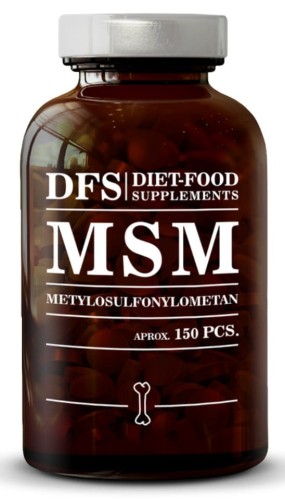 31048MSM SIARKA ORGANICZNA (750 mg) 150 TABLETEK - DIET-FOOD-1