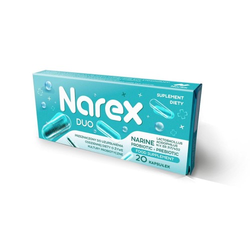 31053PROBIOTYK NARINE DUO 20 KAPSUŁEK - NAREX-1