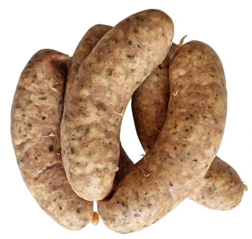 31085KIEŁBASA GRILLOWA Z MAJERANKIEM BIO 450 g - WASĄG (Z PÓŁKI)-1