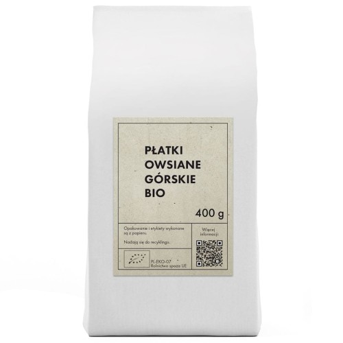 31098PŁATKI OWSIANE GÓRSKIE BIO 400 g - THE PLANET-1