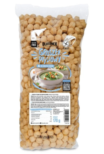 31169GROSZEK PTYSIOWY BEZ DODATKU CUKRÓW BEZGLUTENOWY 170 g - GLUTENEX-1