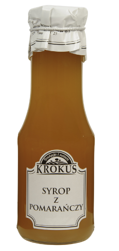 31234SYROP POMARAŃCZOWY BEZGLUTENOWY 355 g (280 ml) - KROKUS-1