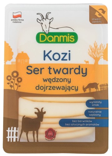 31294KOZI SER WĘDZONY PLASTRY 100 g - DANMIS-1
