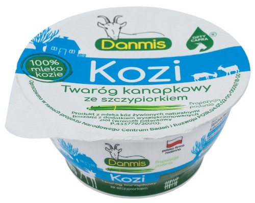 31296KOZI TWARÓG KANAPKOWY ZE SZCZYPIORKIEM 150 g - DANMIS-1