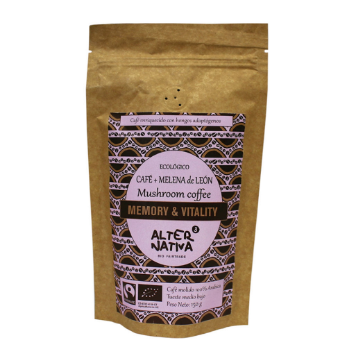 31302KAWA MIELONA ARABICA Z LION`S MANE FAIR TRADE BEZGLUTENOWA BIO 150 g - ALTERNATIVA3-1