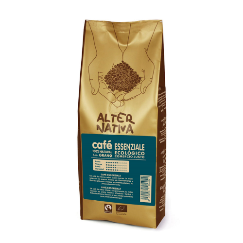 31303KAWA ZIARNISTA ARABICA/ROBUSTA ESSENZIALE FAIR TRADE BEZGLUTENOWA BIO 500 g - ALTERNATIVA3-1