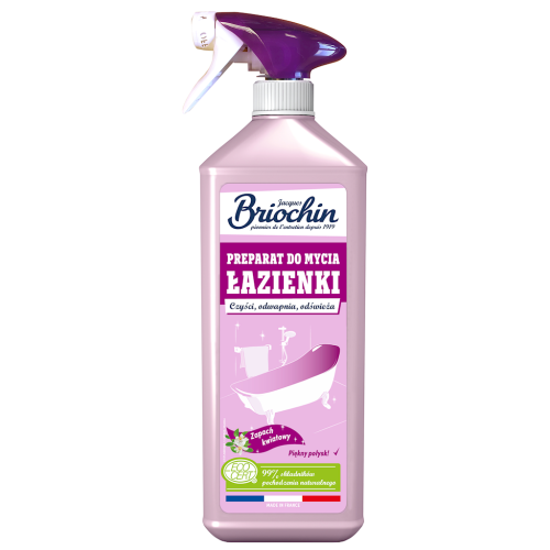 31369PŁYN DO CZYSZCZENIA ŁAZIENKI KWIATOWY W SPRAYU ECO 750 ml - BRIOCHIN-1