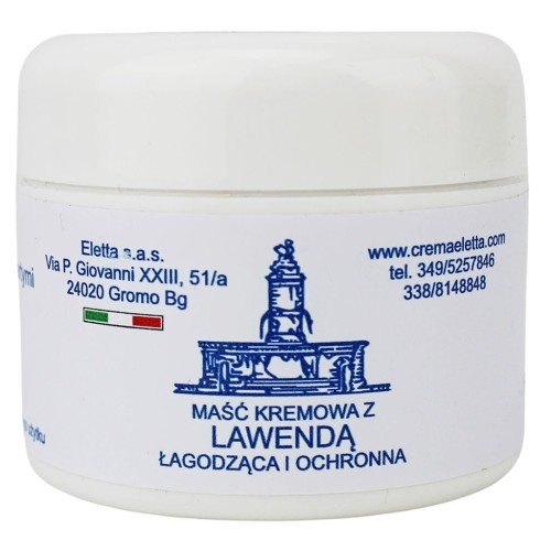 31515MAŚĆ KREMOWA Z LAWENDĄ ŁAGODZĄCA I OCHRONNA 50 ml - ELETTA-1