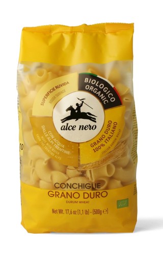 31531MAKARON (SEMOLINOWY) CONCHIGLIE BIO 500 g - ALCE NERO-1