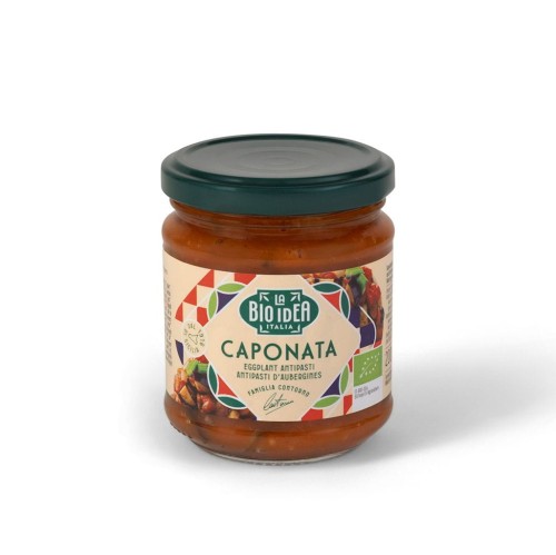 31532CAPONATA Z BAKŁAŻANA BIO 200 g - LA BIO IDEA-1