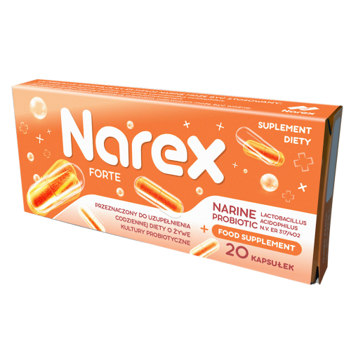 31548PROBIOTYK NARINE FORTE 20 KAPSUŁEK - NAREX-1