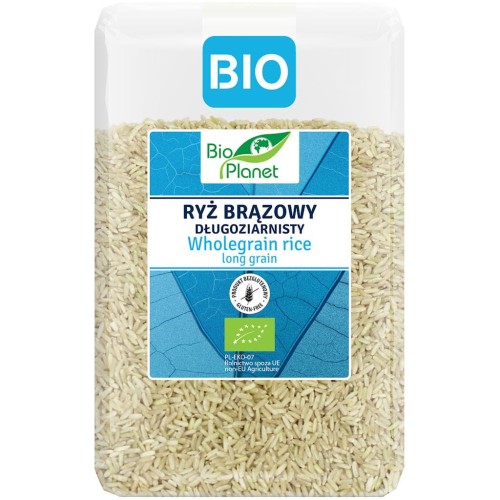 31550RYŻ BRĄZOWY DŁUGOZIARNISTY BEZGLUTENOWY BIO 2 kg - BIO PLANET-1