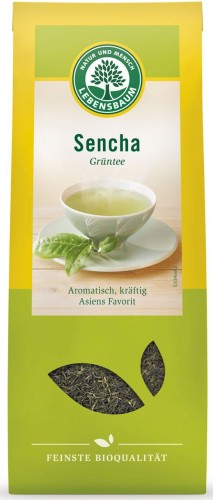 14590HERBATA ZIELONA SENCHA LIŚCIASTA BIO 75 g - LEBENSBAUM-1