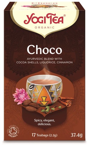 14576HERBATKA CZEKOLADOWA Z KAKAO (CHOCO) BIO (17 x 2,2 g) 37,4 g - YOGI TEA-1