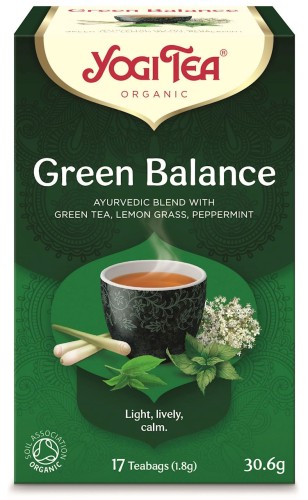 12300HERBATA ZIELONA RÓWNOWAGA (GREEN BALANCE) BIO (17 x 1,8 g) 30,6 g - YOGI TEA-1