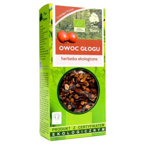 7760HERBATKA OWOC GŁOGU BIO 100 g - DARY NATURY-1