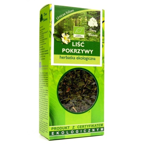 7765HERBATKA LIŚĆ POKRZYWY BIO 25 g - DARY NATURY-1