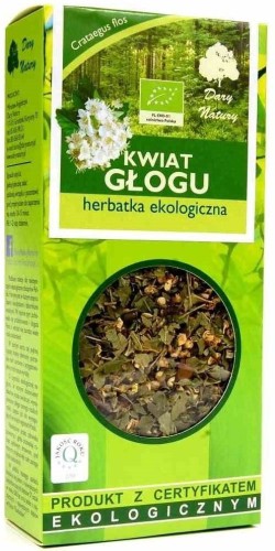 7768HERBATKA KWIAT GŁOGU BIO 50 g - DARY NATURY-1