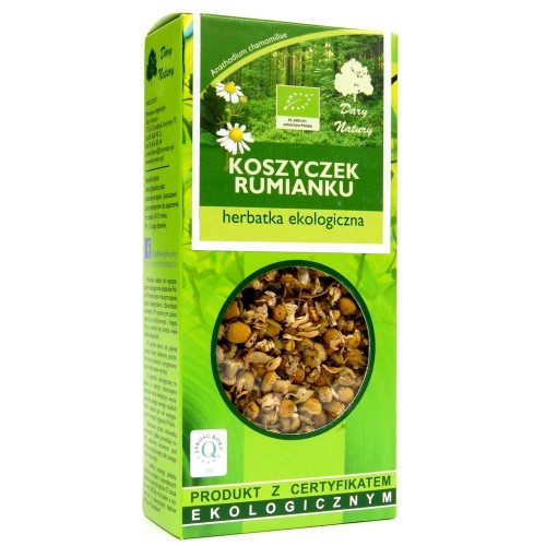 7806HERBATKA Z KOSZYCZKÓW RUMIANKU BIO 25 g - DARY NATURY-1