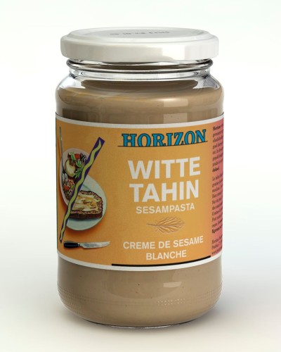 25405TAHINI BIAŁE (PASTA SEZAMOWA) BIO 350 g - HORIZON-1
