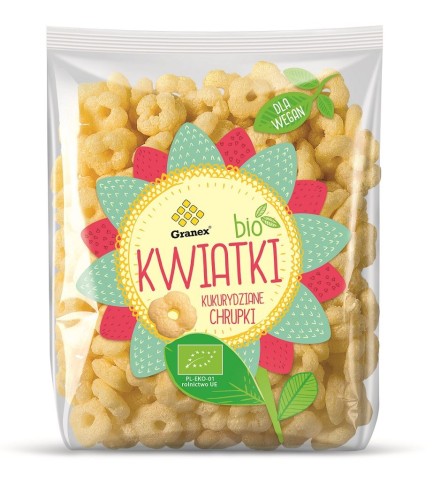 25239CHRUPKI KUKURYDZIANE KWIATKI BIO 80 g - GRANEX-1