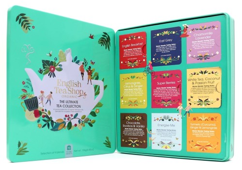 24689MEGA ZESTAW HERBAT I HERBATEK CODZIENNYCH BIO W PUSZCE (THE ULTIMATE - 9 SMAKÓW) (72 x 1,8 g) 136 g - ENGLISH TEA SHOP-1