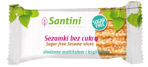 24596SEZAMKI SŁODZONE MALTITOLEM I KSYLITOLEM 27 g - SANTINI-1