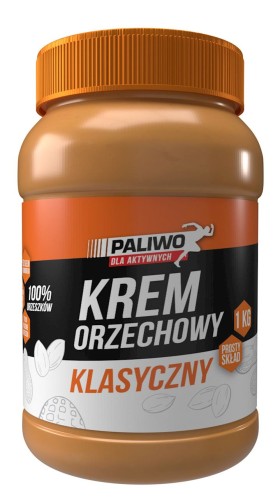 23357KREM ORZECHOWY KLASYCZNY 100 % BEZ DODATKU SOLI I CUKRÓW 1 kg - PALIWO DLA AKTYWNYCH-1