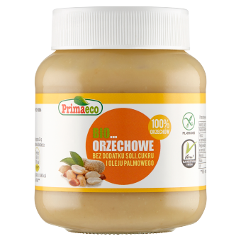 7461KREM Z PRAŻONYCH ORZESZKÓW ZIEMNYCH BEZGLUTENOWY BIO 360 g - PRIMAVIKA (PRIMAECO)-1