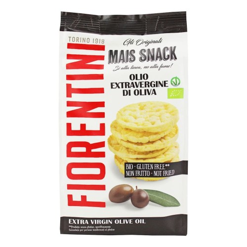 7667KRĄŻKI KUKURYDZIANE Z OLIWĄ Z OLIWEK EXTRA VIRGIN BEZGLUTENOWE BIO 50 g - FIORENTINI-1
