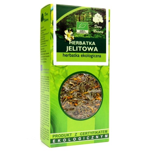 7809HERBATKA JELITOWA BIO 50 g - DARY NATURY-1