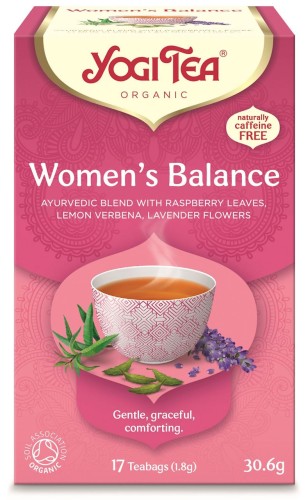 9271HERBATKA DLA KOBIET - RÓWNOWAGA (WOMEN'S BALANCE) BIO (17 x 1,8 g) 30,6 g - YOGI TEA-1
