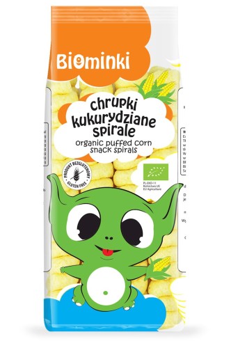 8114CHRUPKI KUKURYDZIANE SPIRALE BEZGLUTENOWE BIO 60 g - BIOMINKI-1