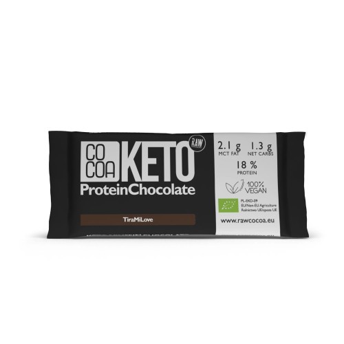 26158CZEKOLADA KETO PROTEINOWA O SMAKU TIRAMISU BIO 40 g - COCOA-1