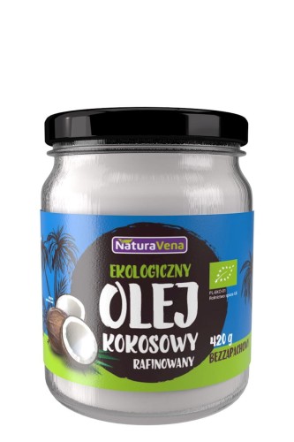 23553OLEJ KOKOSOWY BEZWONNY BIO 420 g - NATURAVENA-1