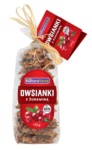 23302CIASTKA OWSIANKI Z ŻURAWINĄ 175 g - NATURAVENA-1