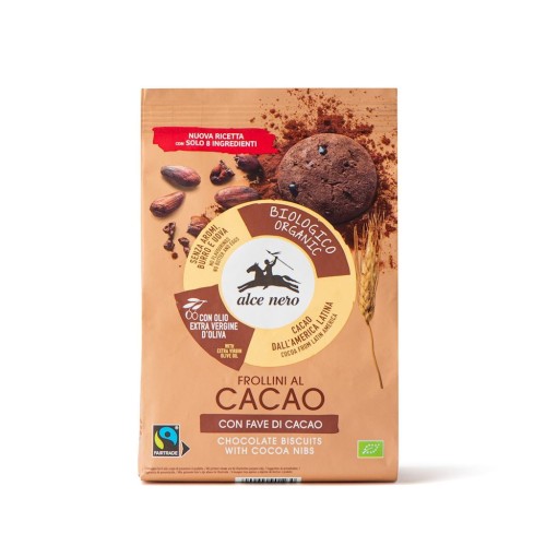 22852CIASTKA KAKAOWE Z ZIARNAMI KAKAO FAIR TRADE BIO 250 g - ALCE NERO-1