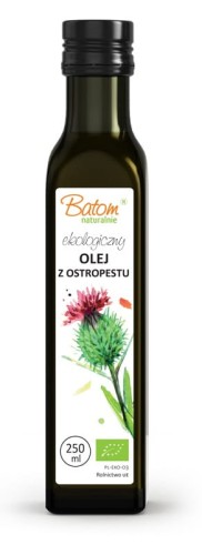 22728OLEJ Z OSTROPESTU PLAMISTEGO TŁOCZONY NA ZIMNO BIO 250 ml - BATOM-1