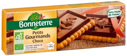22328HERBATNIKI Z GORZKĄ CZEKOLADĄ BIO 150 g - BONNETERRE-1