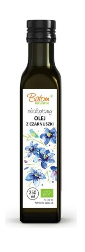 21814OLEJ Z CZARNUSZKI TŁOCZONY NA ZIMNO BIO 250 ml - BATOM-1