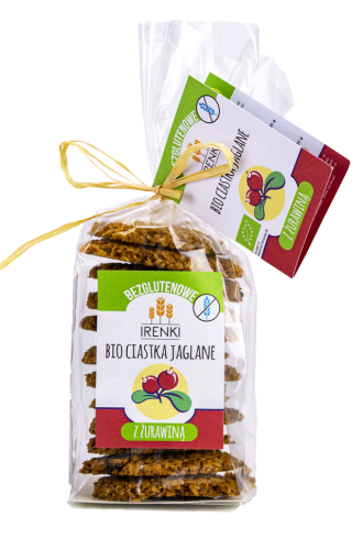 18144CIASTKA JAGLANE Z ŻURAWINĄ BEZGLUTENOWE BIO 150 g - IRENKI-1