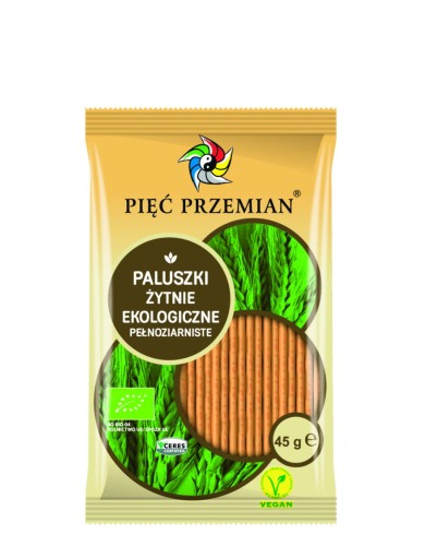 17187PALUSZKI ŻYTNIE PEŁNOZIARNISTE BIO 45 g - PIĘĆ PRZEMIAN-1